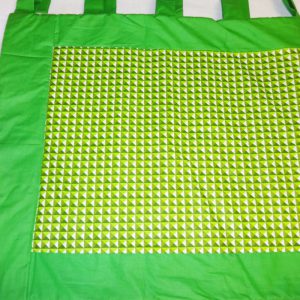 Falvédő zöld pepita