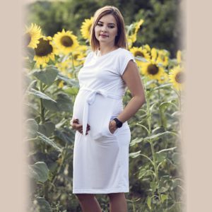 Kismama ruha Jázmin-fehér