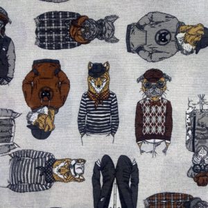 Pamutvászon okos kutya