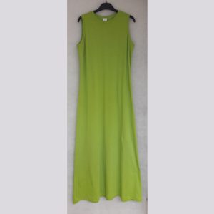 Női ruha maxi Laura , lime színben