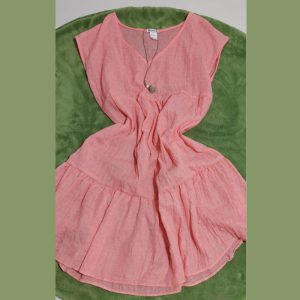 Női strandruha-barack M-L Utolsó darab