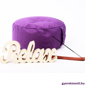 Jógapárna -sötét lila (2)