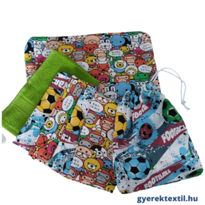 Öko sulikezdő szett tisztasági zsákkal- fiús