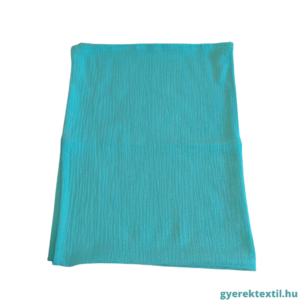 Dupla géz takaró-türkiz