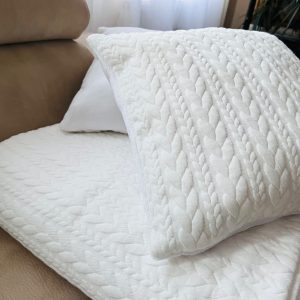 Nyers fehér 2 rétegű takaró