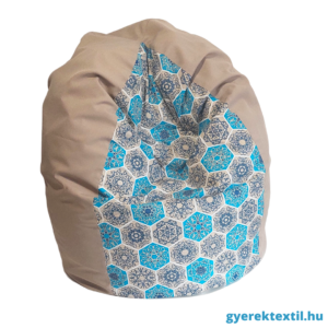 Babzsák csepp- kávé mandala