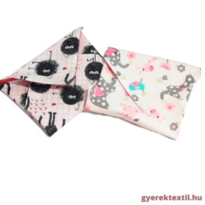 Újraszalvéta 2db-os szett -állatos,szörnyecskés