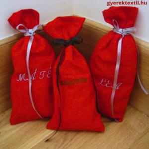 Mikulás zsák névre szóló