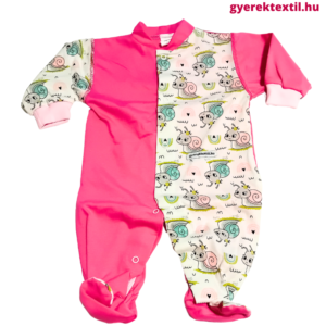 Rugdalózó-hosszú ujjú- csigabiga- 60-as méret Utolsó darab