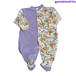 Rugdalózó-hosszú ujjú- lila tigris