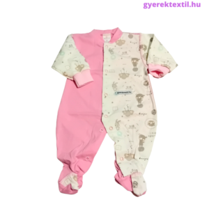 Rugdalózó-hosszú ujjú- rózsaszín álom-56-os Utolsó darab